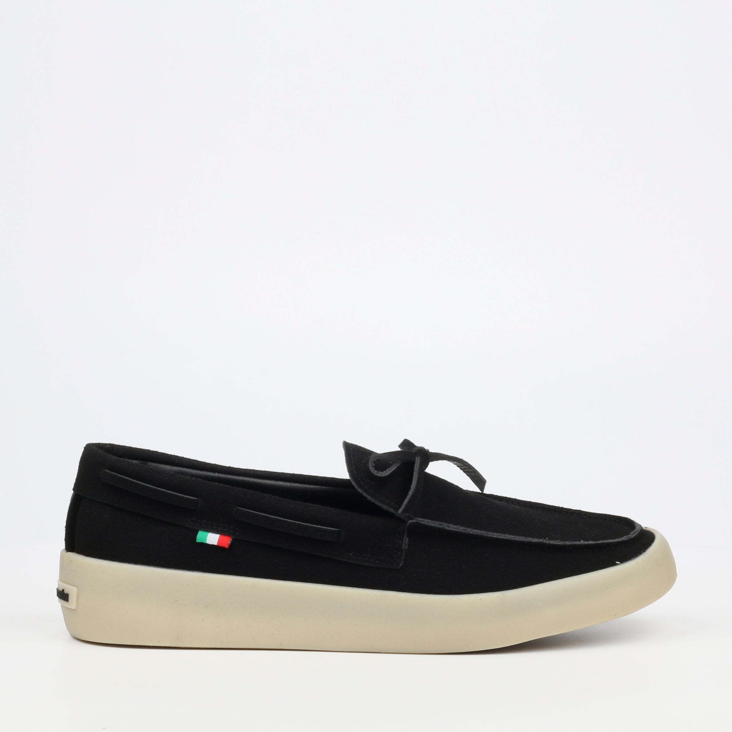 Mazerata Comando 4 Faux Suede Shoe - Black footwear Mazerata