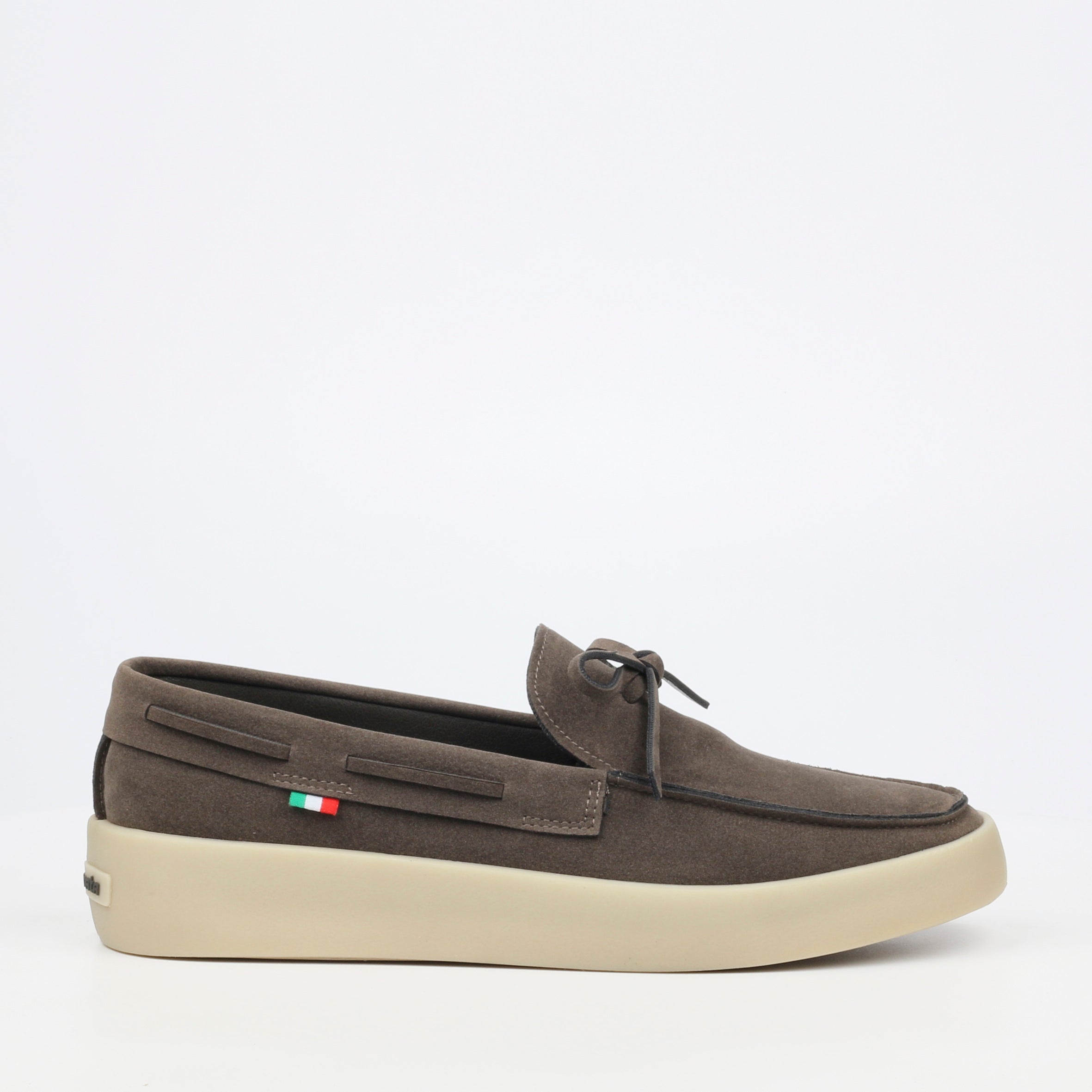 Mazerata Comando 4 Faus Suede Shoe - Charcoal footwear Mazerata