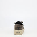 Mazerata Comando 4 Faus Suede Shoe - Charcoal footwear Mazerata