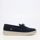 Mazerata Comando 4 Faux Suede Shoe - Navy footwear Mazerata
