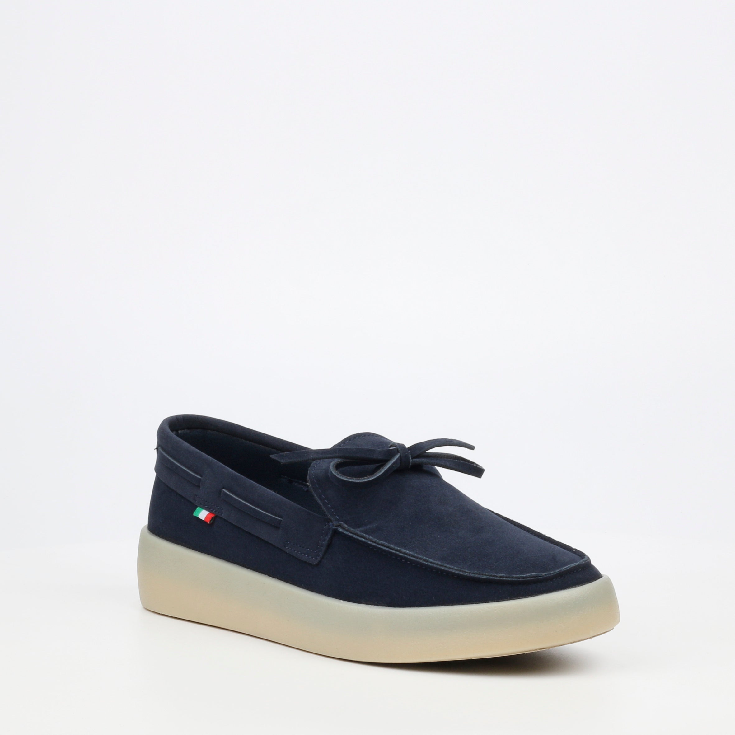 Mazerata Comando 4 Faux Suede Shoe - Navy footwear Mazerata