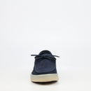 Mazerata Comando 4 Faux Suede Shoe - Navy footwear Mazerata