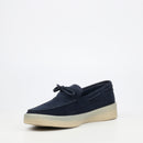 Mazerata Comando 4 Faux Suede Shoe - Navy footwear Mazerata
