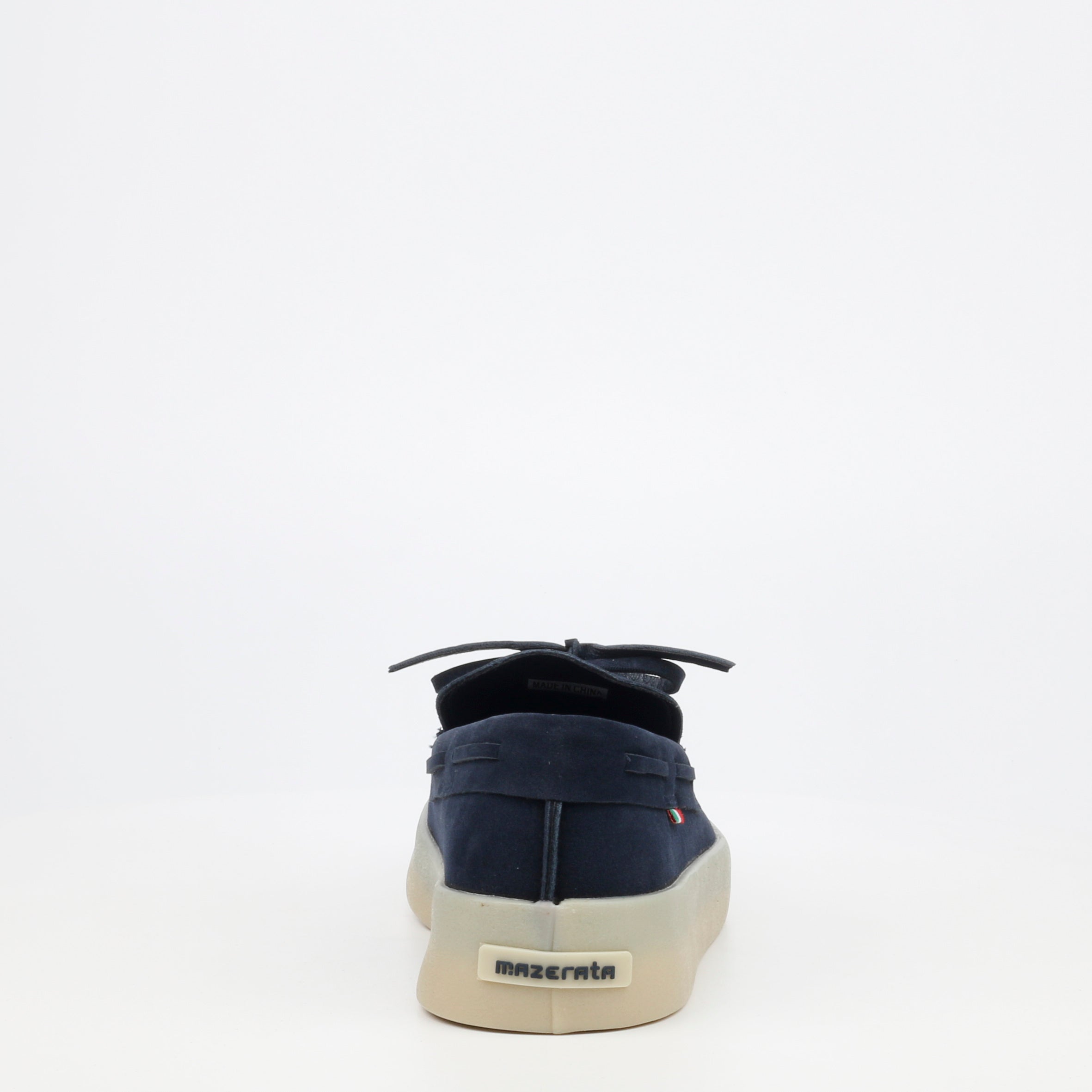 Mazerata Comando 4 Faux Suede Shoe - Navy footwear Mazerata