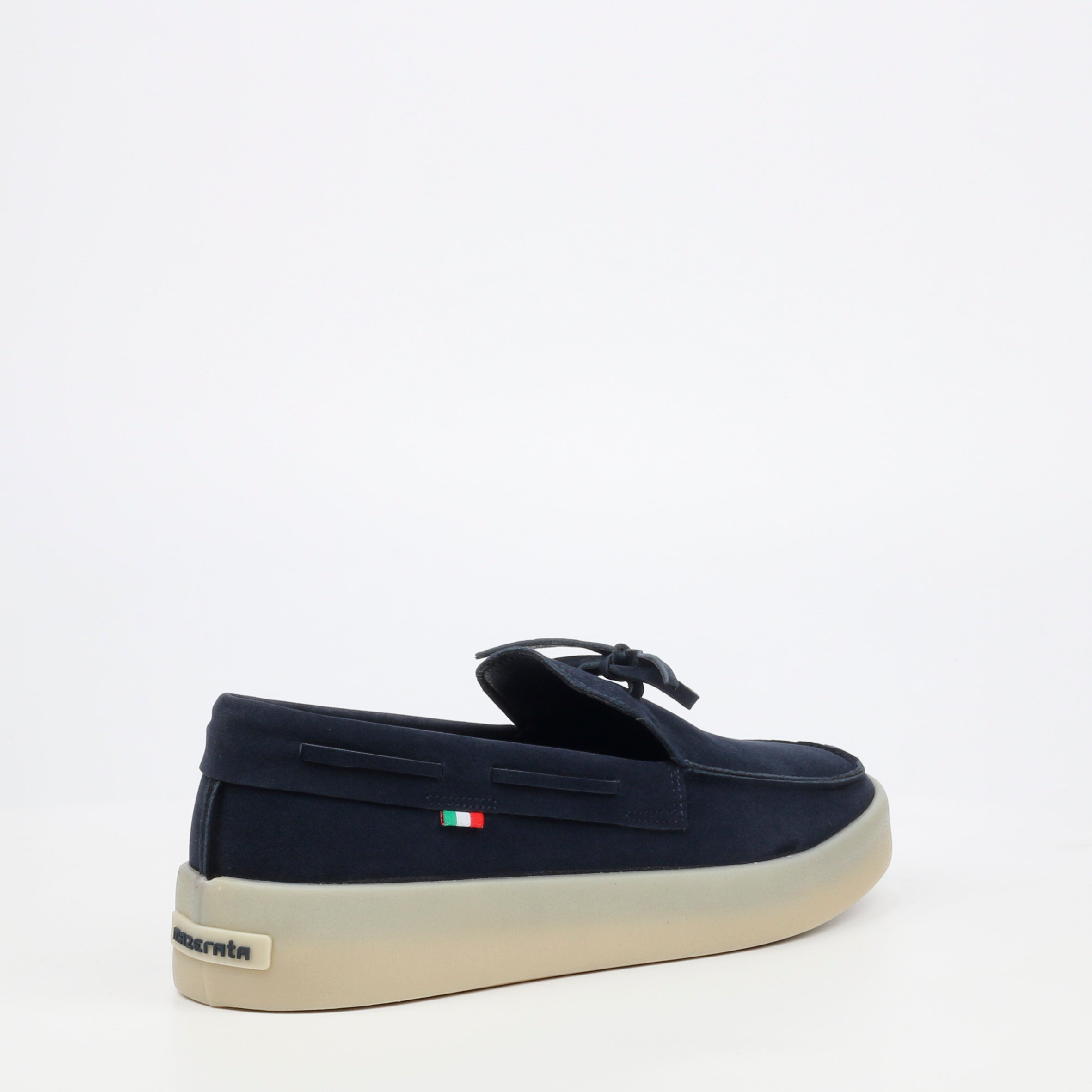 Mazerata Comando 4 Faux Suede Shoe - Navy footwear Mazerata