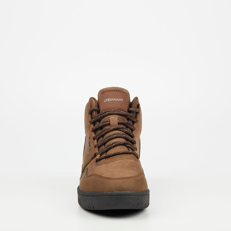 Urbanart Conti 11 Faux Nubuck Sneaker - Chocolate footwear Urbanart   