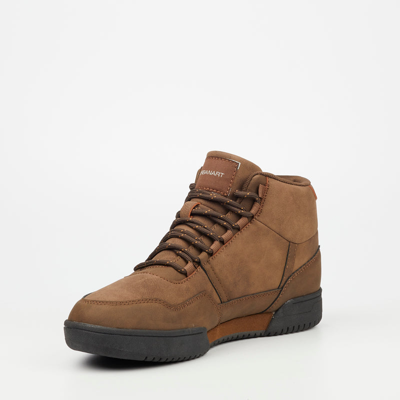 Urbanart Conti 11 Faux Nubuck Sneaker - Chocolate footwear Urbanart   