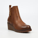 Butterfly Feet Conway 2 Ankle Boot - Chocolate footwear Butterfly Feet