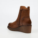 Butterfly Feet Conway 2 Ankle Boot - Chocolate footwear Butterfly Feet
