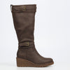 Butterfly Feet Conway 3 High Boots - Chocolate footwear Butterfly Feet