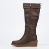 Butterfly Feet Conway 3 High Boots - Chocolate footwear Butterfly Feet