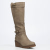 Butterfly Feet Conway 3 High Boot - Taupe footwear Butterfly Feet