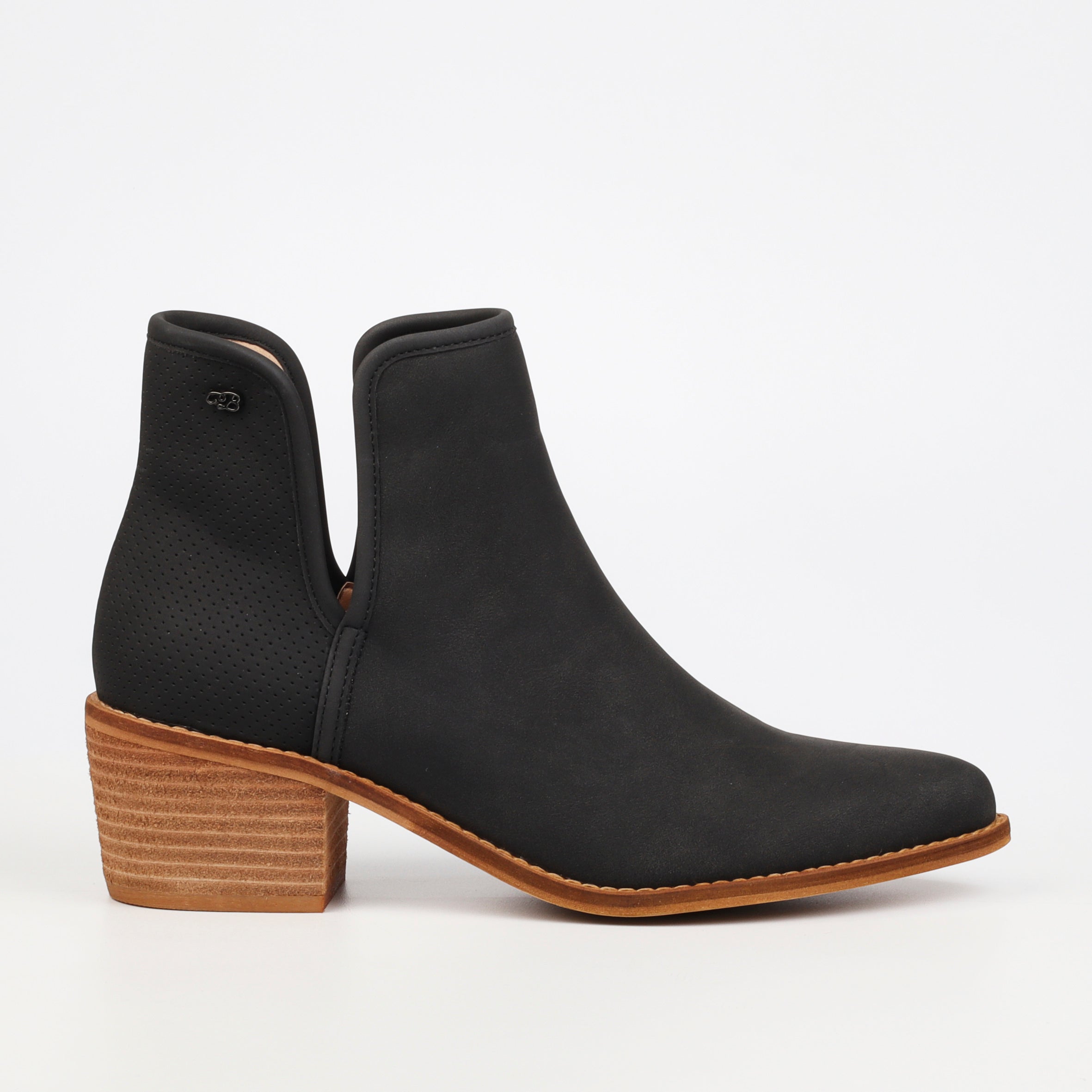 Laramie suede cutout ankle boot best sale