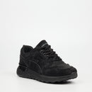 Urbanart Corbin 2 Faux Nubuck Sneaker - Black footwear UBRT