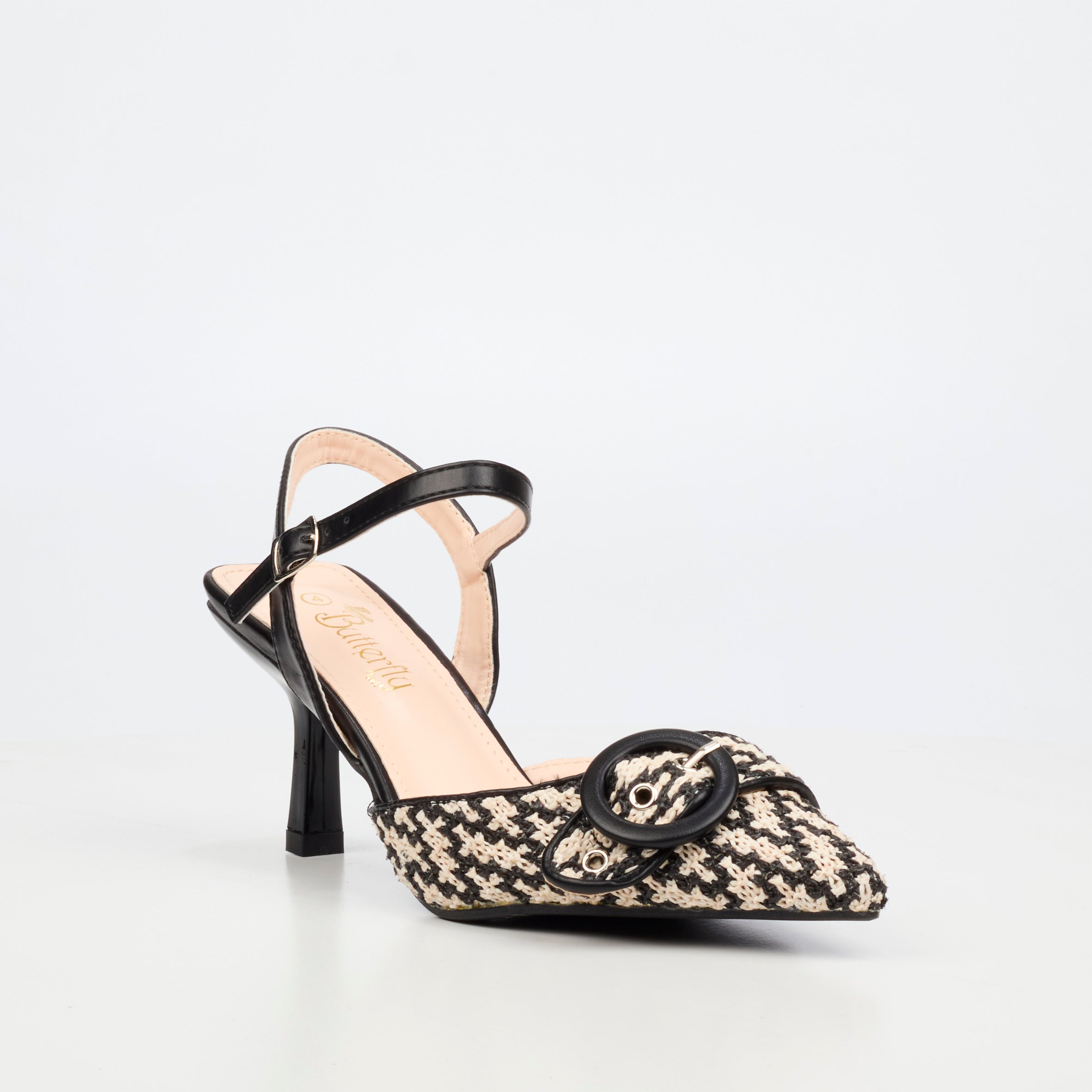 Butterfly Feet Corina 1 Heel - Black footwear Butterfly Feet