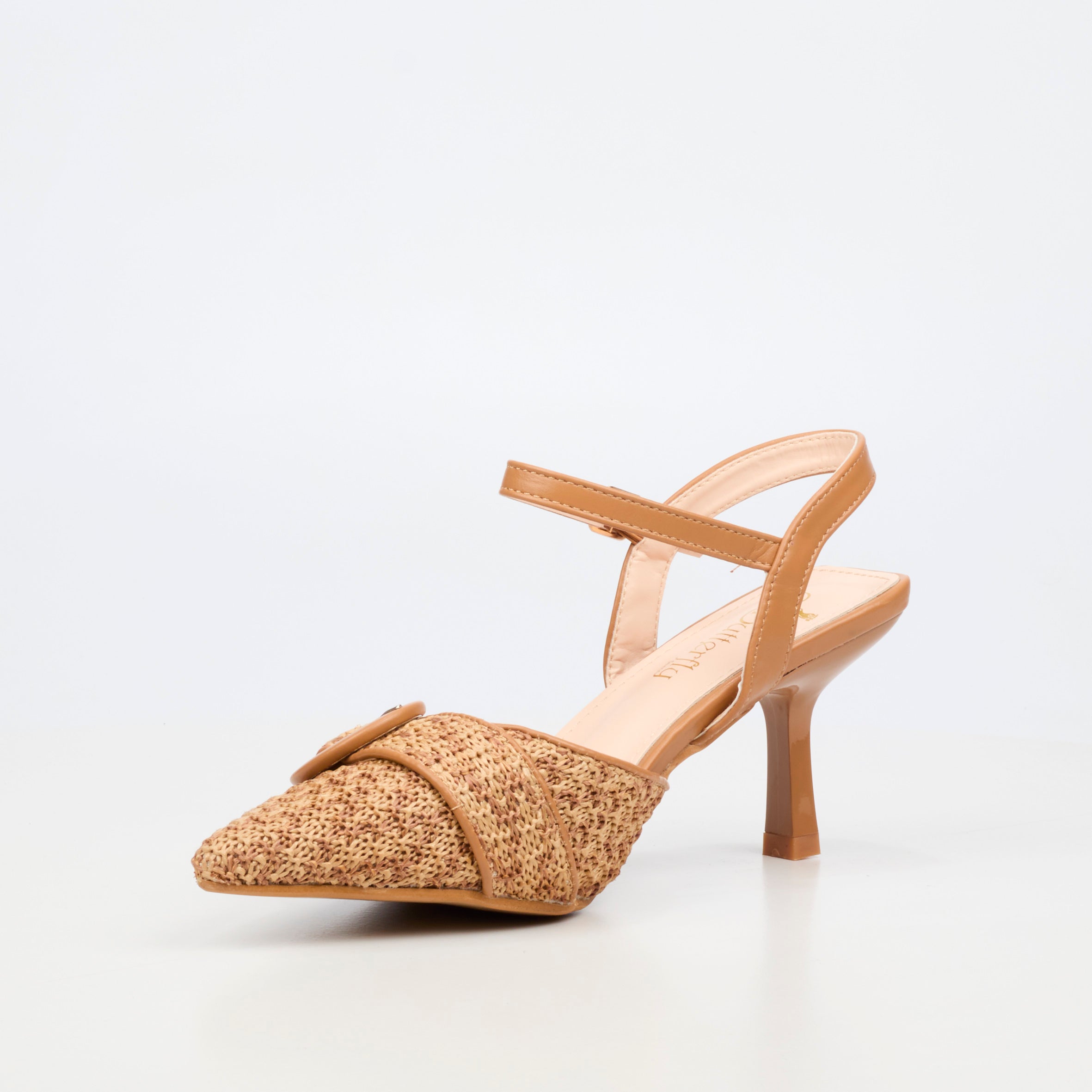 Butterfly Feet Corina 1 Heel - Taupe footwear Butterfly Feet