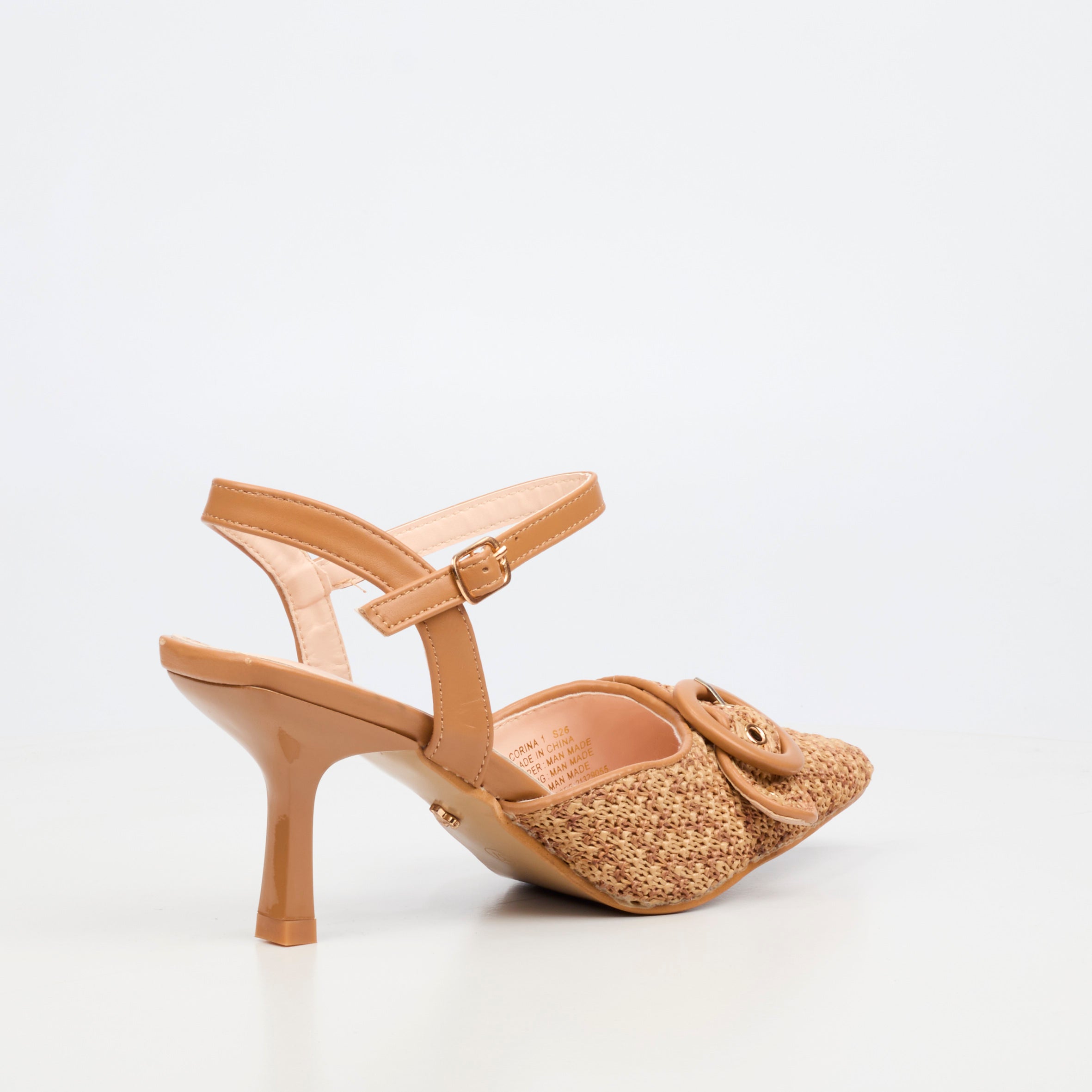 Butterfly Feet Corina 1 Heel - Taupe footwear Butterfly Feet