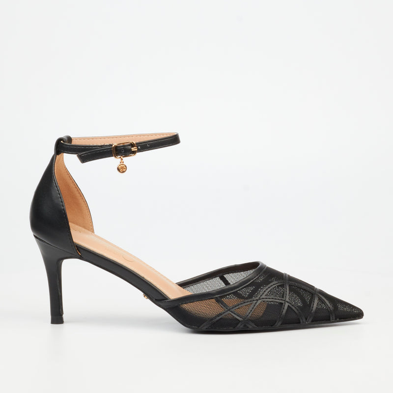 Miss Black Corset 5 Court - Black footwear Miss Black
