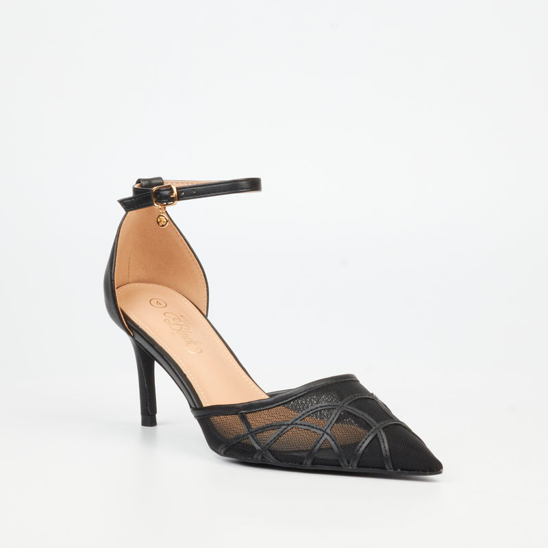 Miss Black Corset 5 Court - Black footwear Miss Black