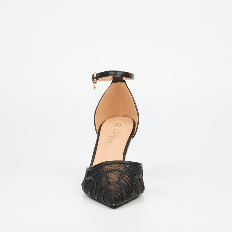 Miss Black Corset 5 Court - Black footwear Miss Black