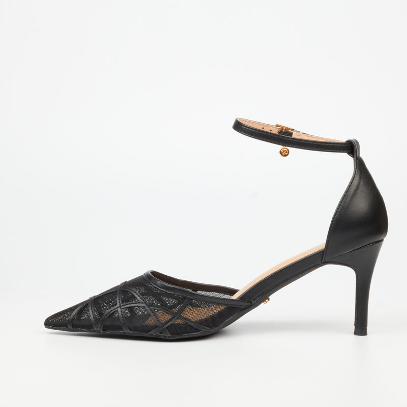 Miss Black Corset 5 Court - Black footwear Miss Black