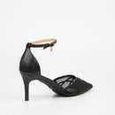 Miss Black Corset 5 Court - Black footwear Miss Black