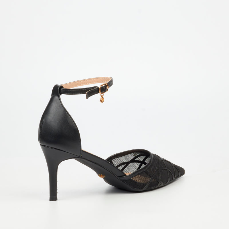 Miss Black Corset 5 Court - Black footwear Miss Black