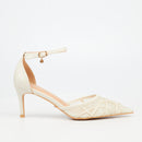 Miss Black Corset 5 Court - Bone footwear Miss Black