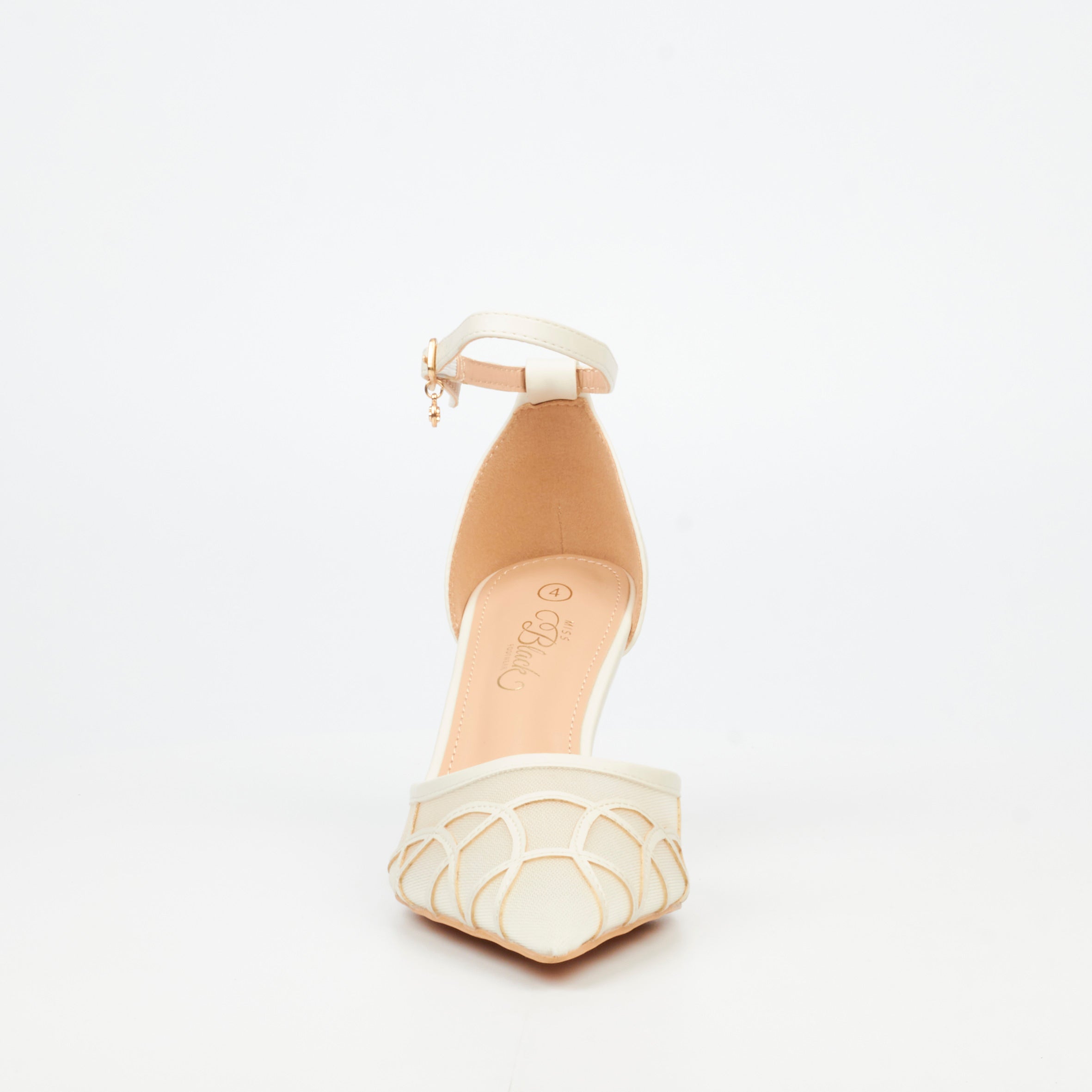 Miss Black Corset 5 Court - Bone footwear Miss Black