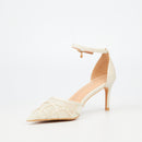 Miss Black Corset 5 Court - Bone footwear Miss Black