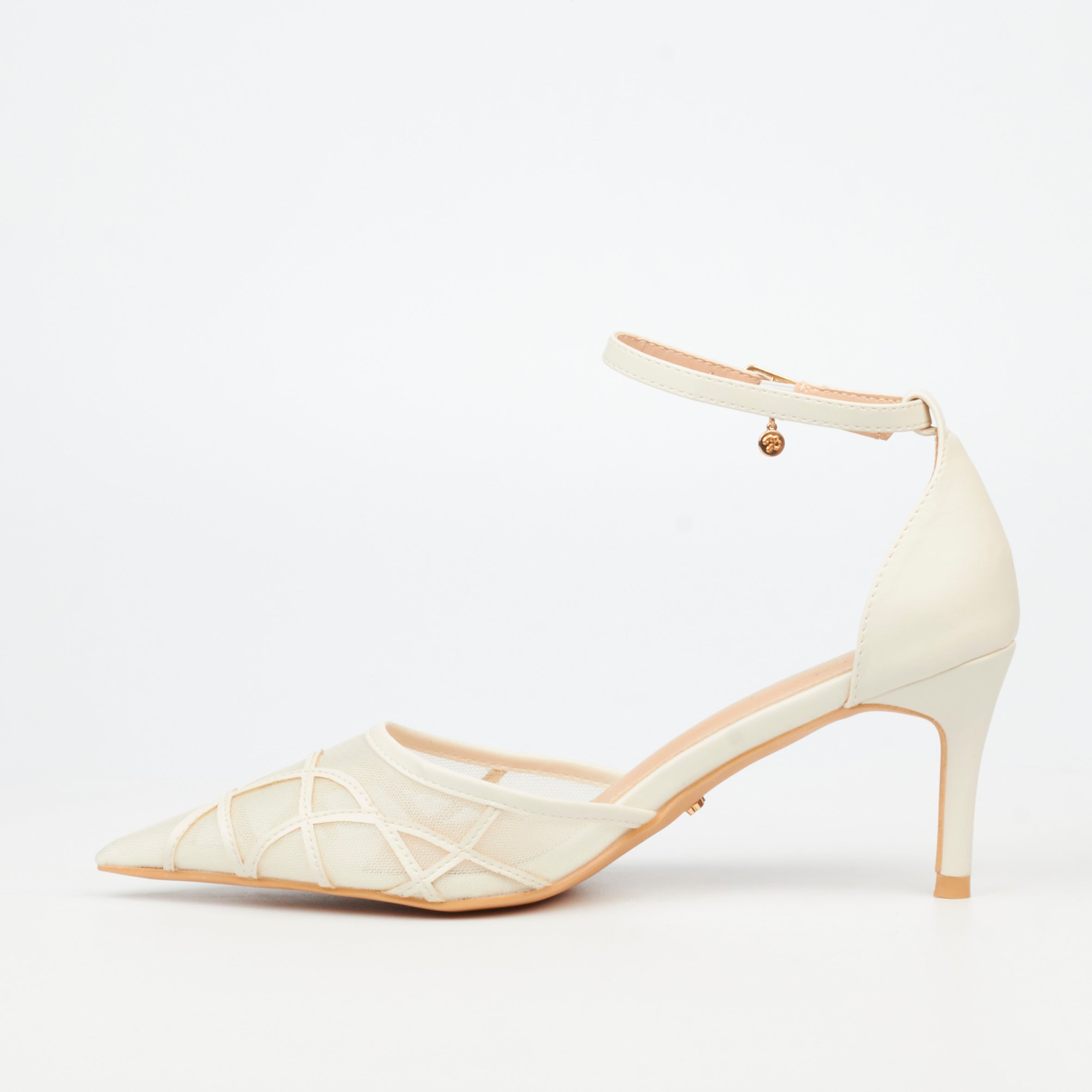 Miss Black Corset 5 Court - Bone footwear Miss Black