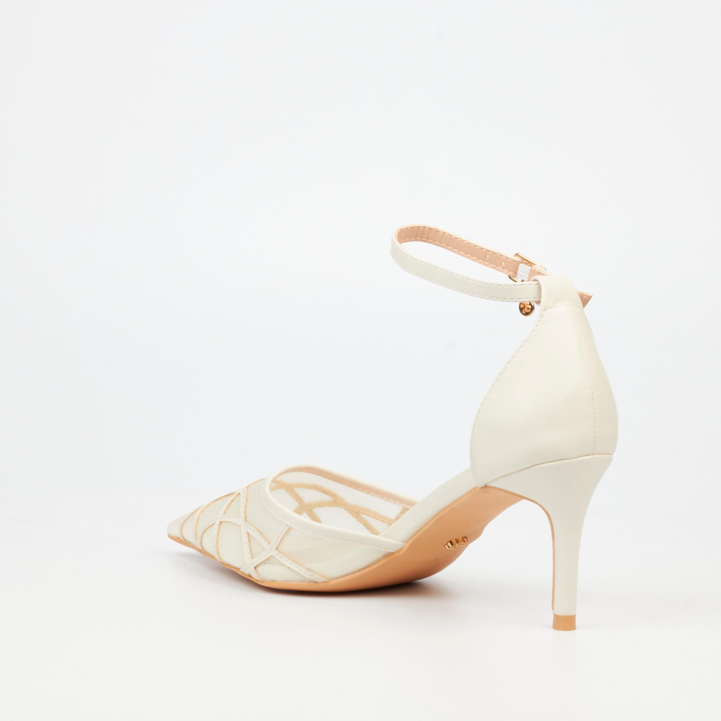 Miss Black Corset 5 Court - Bone footwear Miss Black