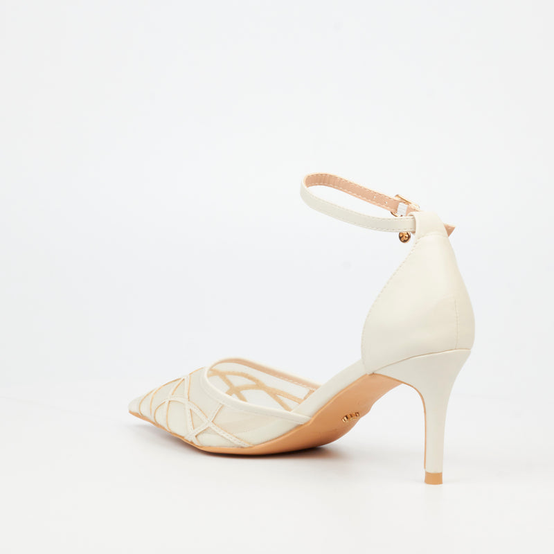 Miss Black Corset 5 Court - Bone footwear Miss Black