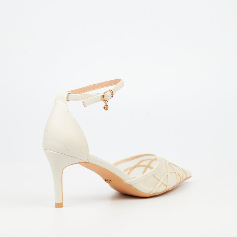 Miss Black Corset 5 Court - Bone footwear Miss Black