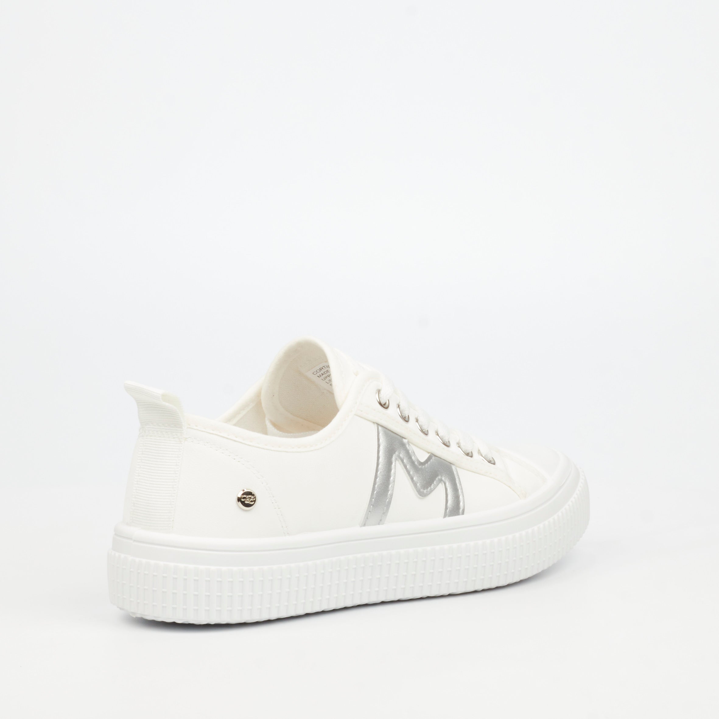 Miss Black Cortado 1 Sneaker - White footwear Miss Black