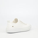 Miss Black Cortado 3 Sneaker - White footwear Miss Black
