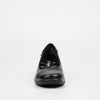 Butterfly Classics Cosetta 1 Faux Leather Low Wedge - Black footwear Butterfly Classics