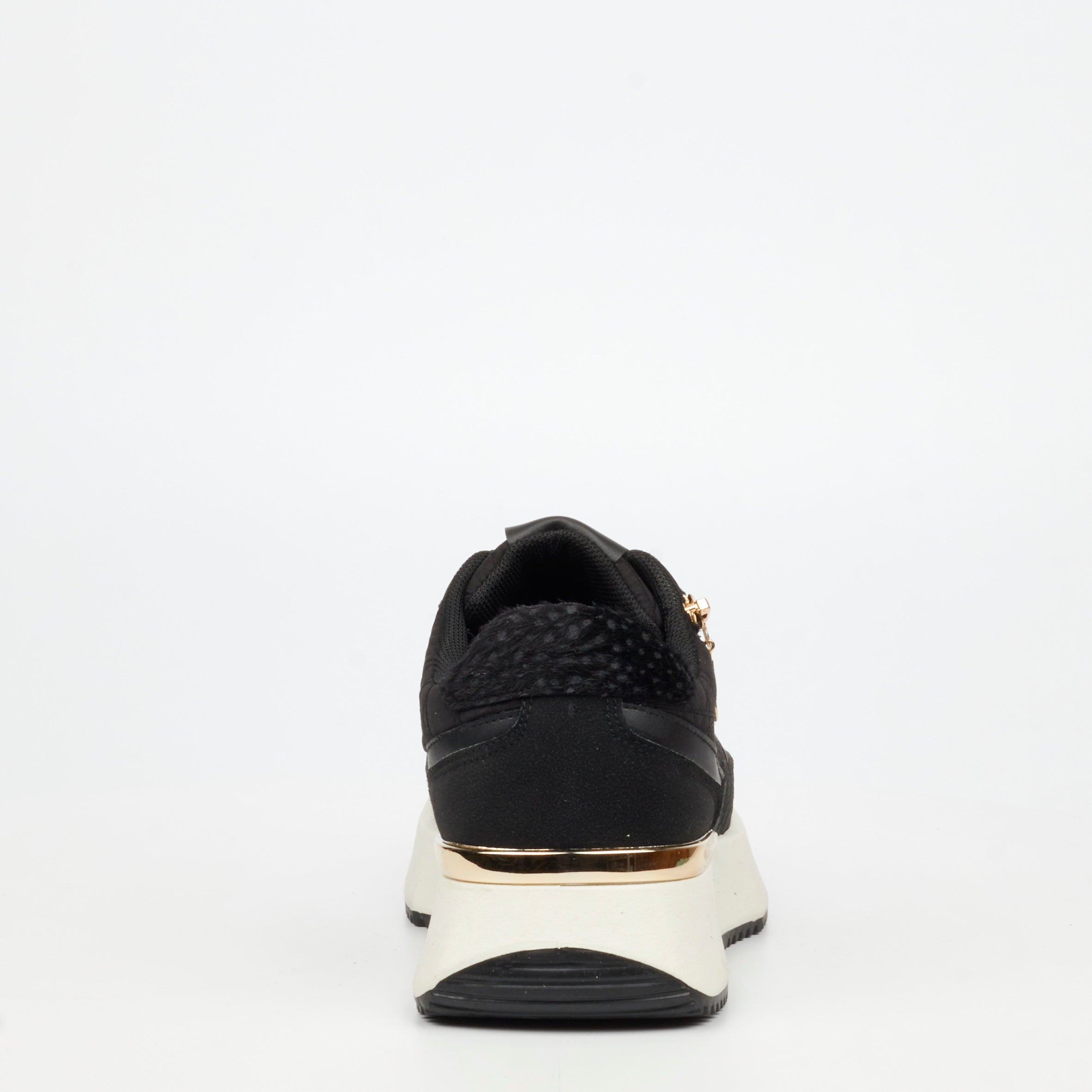 Urbanart Cosmos 1 Canvas / Faux Nubuck Sneaker - Black(ladies) footwear UBRT
