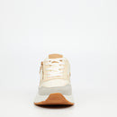 Urbanart Cosmos 1 Canvas / Faux Nubuck Sneaker - Cream(ladies)