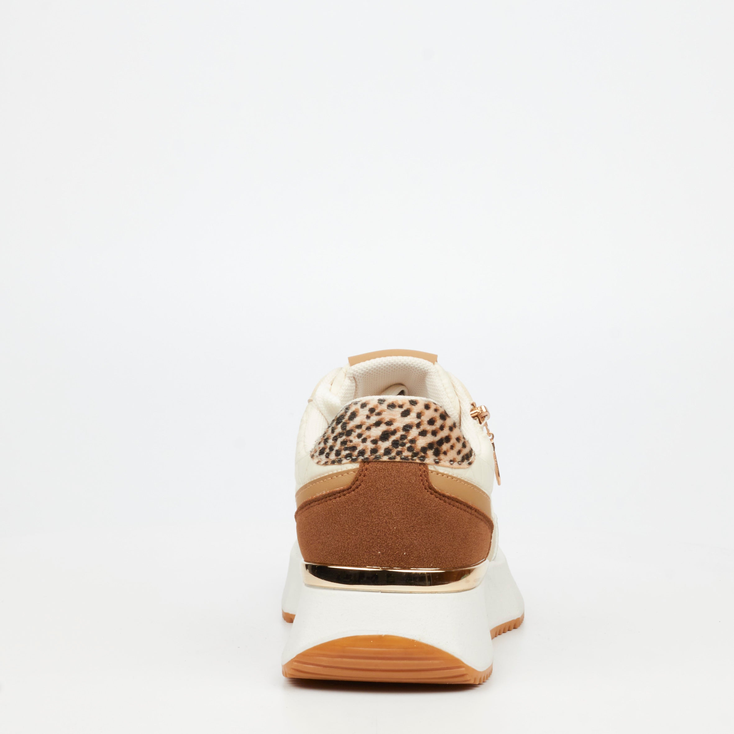 Urbanart Cosmos 1 Canvas / Faux Nubuck Sneaker - Cream(ladies) footwear UBRT