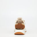 Urbanart Cosmos 1 Canvas / Faux Nubuck Sneaker - Cream(ladies)
