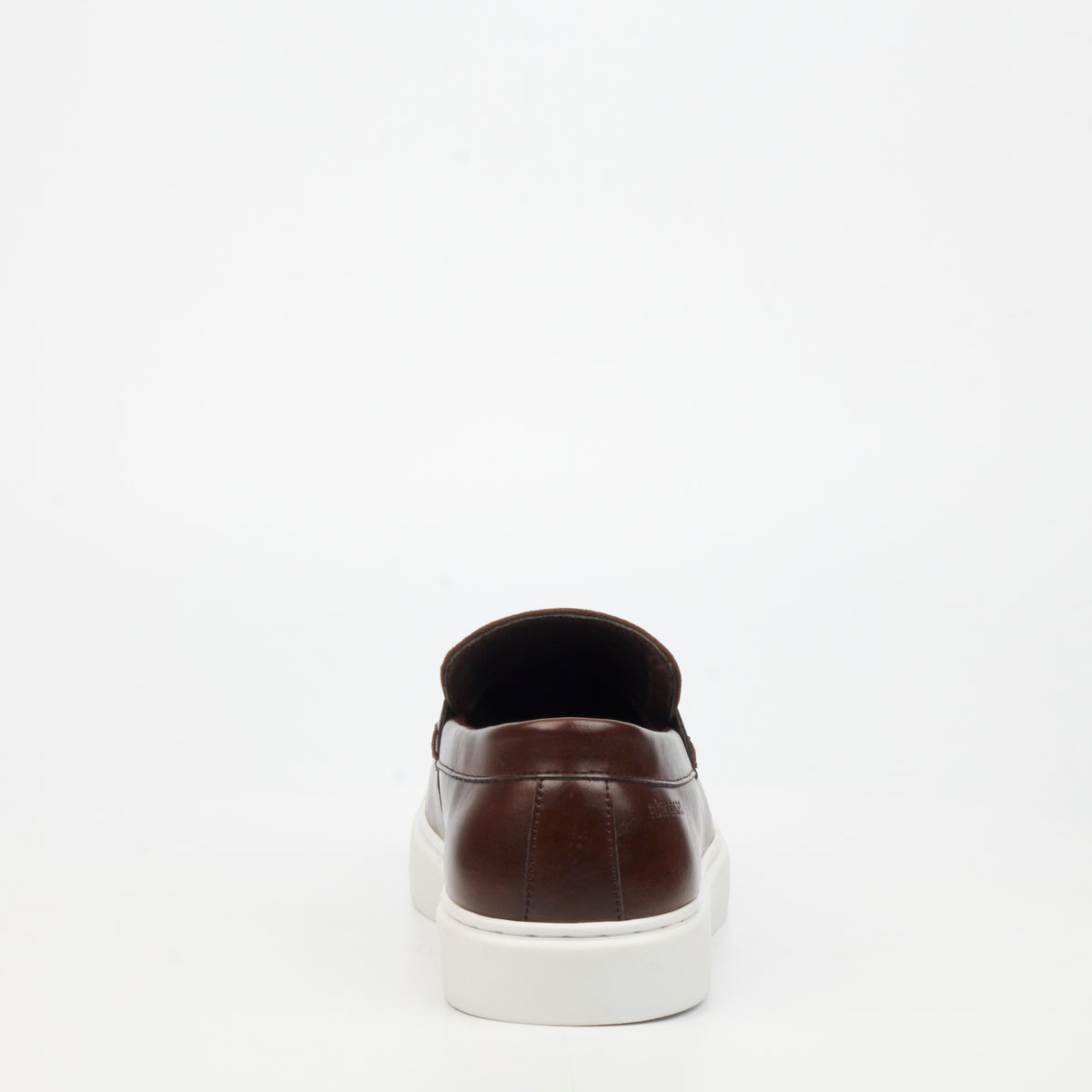 Mazerata Craig 1 Faux Wax / Faux Suede Sneaker - Chocolate