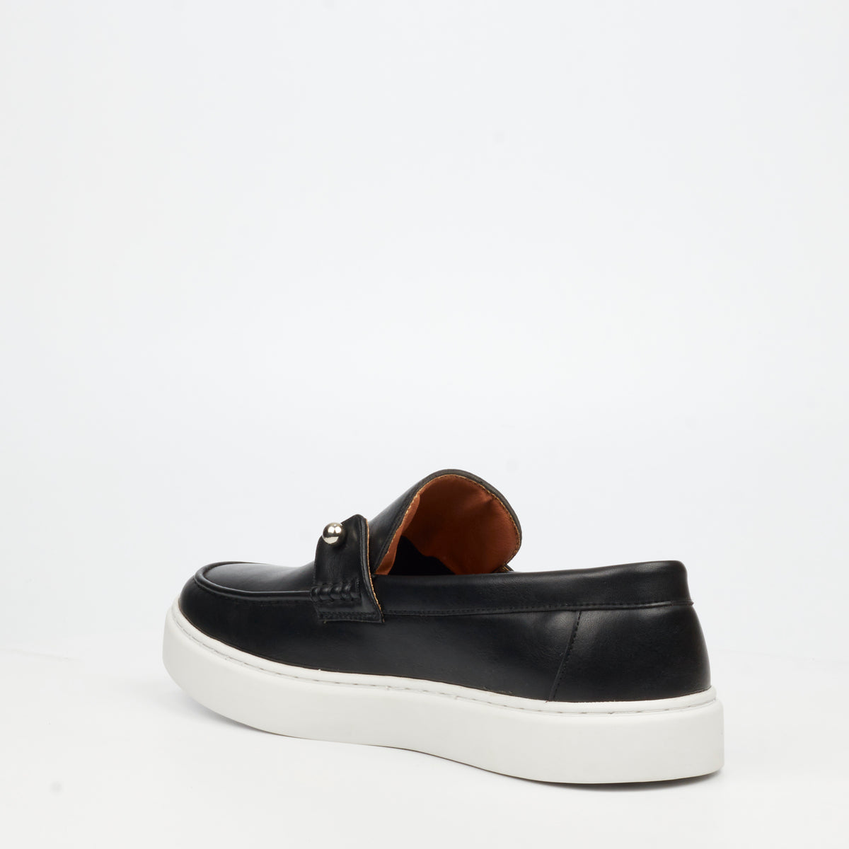 Mazerata Craig 2 Faux Wax Shoe - Black