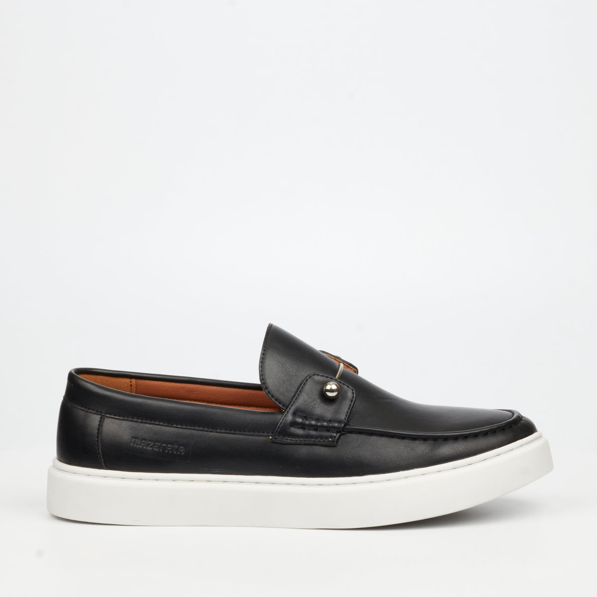 Mazerata Craig 2 Faux Wax Shoe - Black