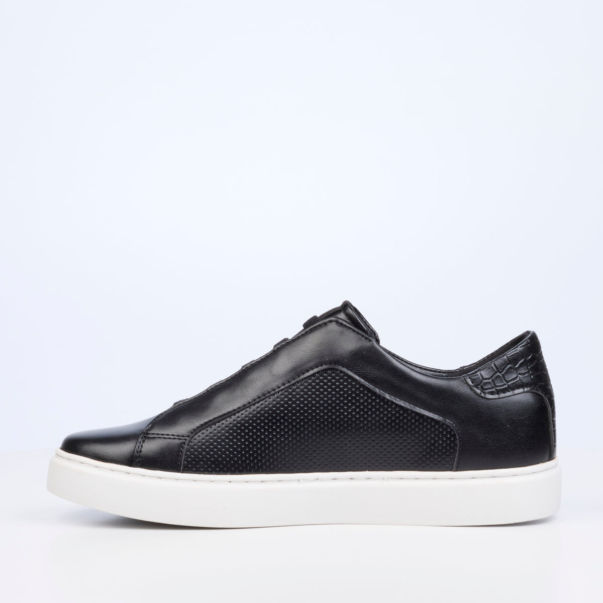 Mazerata Craig 3 Faux Wax Shoe - Black