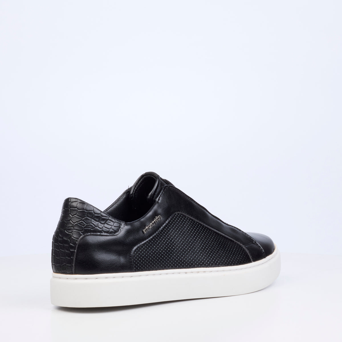 Mazerata Craig 3 Faux Wax Shoe - Black