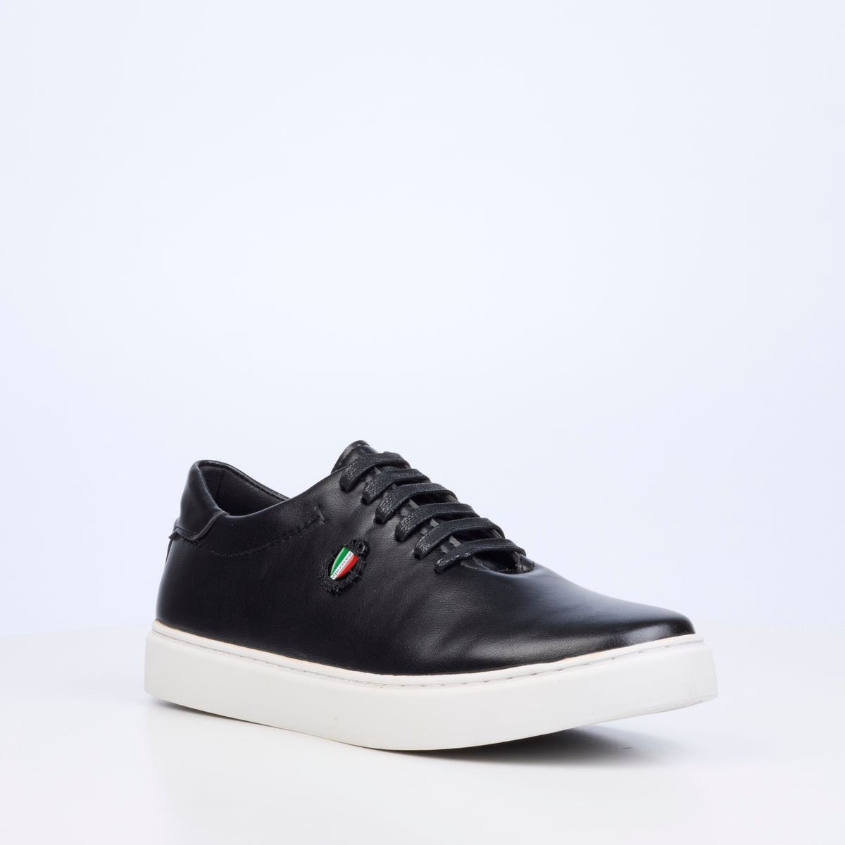 Mazerata Craig 4 Faux Wax Shoe - Black