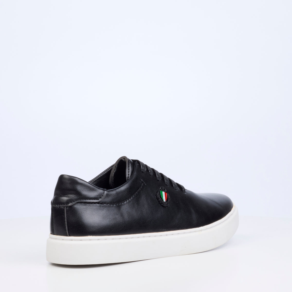 Mazerata Craig 4 Faux Wax Shoe - Black