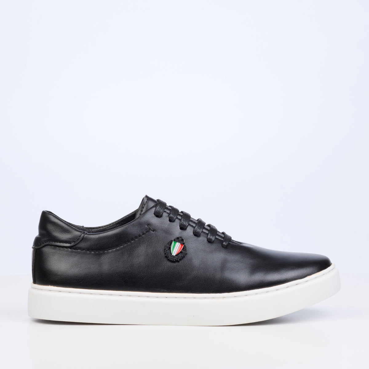 Mazerata Craig 4 Faux Wax Shoe - Black