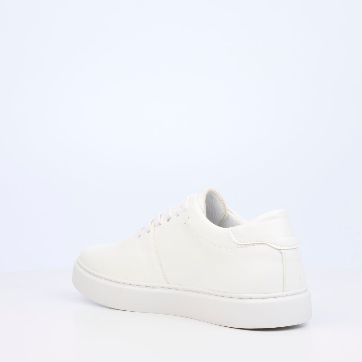 Mazerata Craig 4 Faux Wax Shoe - White footwear Mazerata